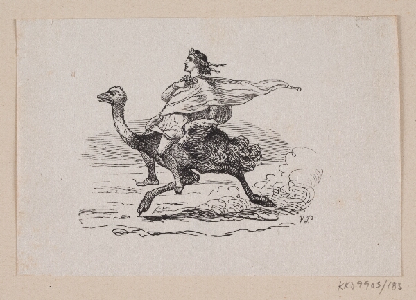 H.P. Hansen, Illustration til "De Vises Steen" i H.C. Andersen, "Eventyr og Historier", Bind 2