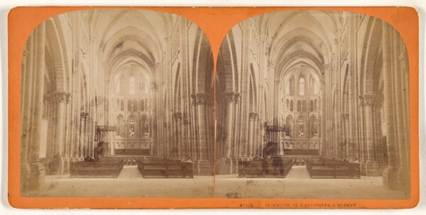 Unknown, Interieur de Saint-Pierre a Geneve