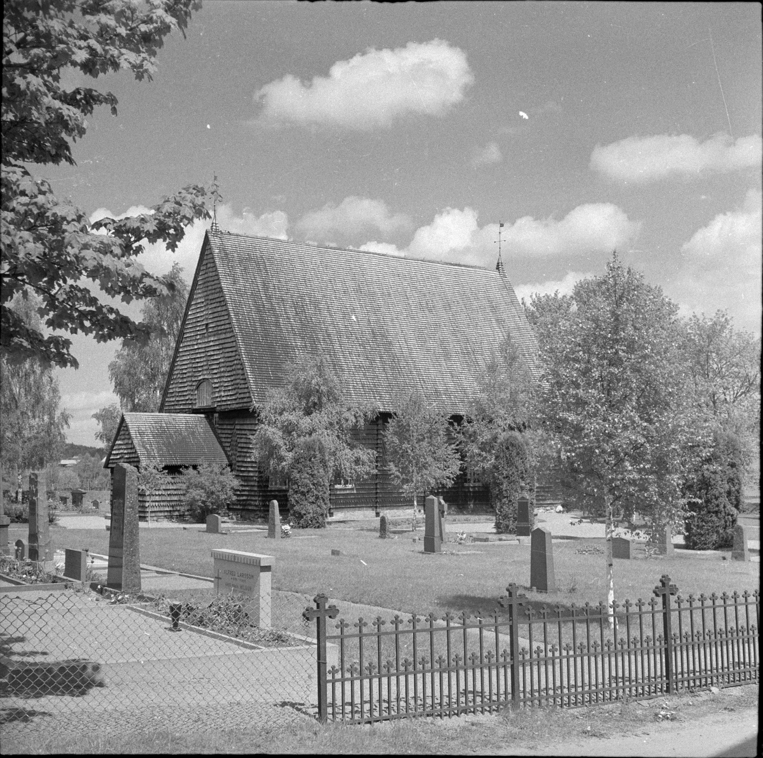 Iwar Anderson, Djursdala kyrka