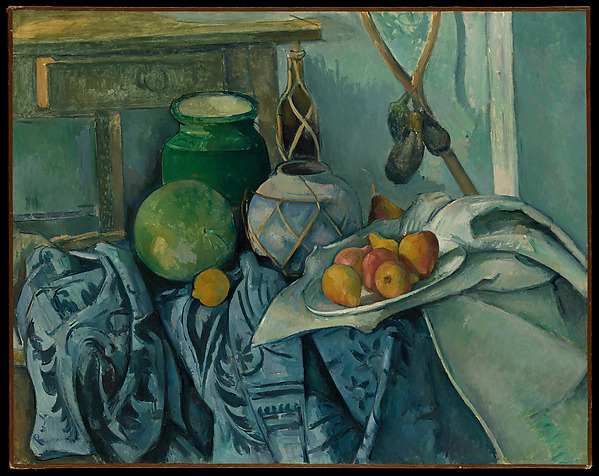 Paul Cézanne, Still Life with a Ginger Jar and Eggplants