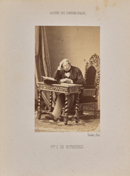 André Adolphe-Eugène Disdéri, Baron J. de Rothschild