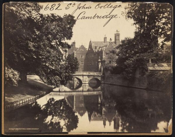 Francis Frith, St. John's College.  Cambridge