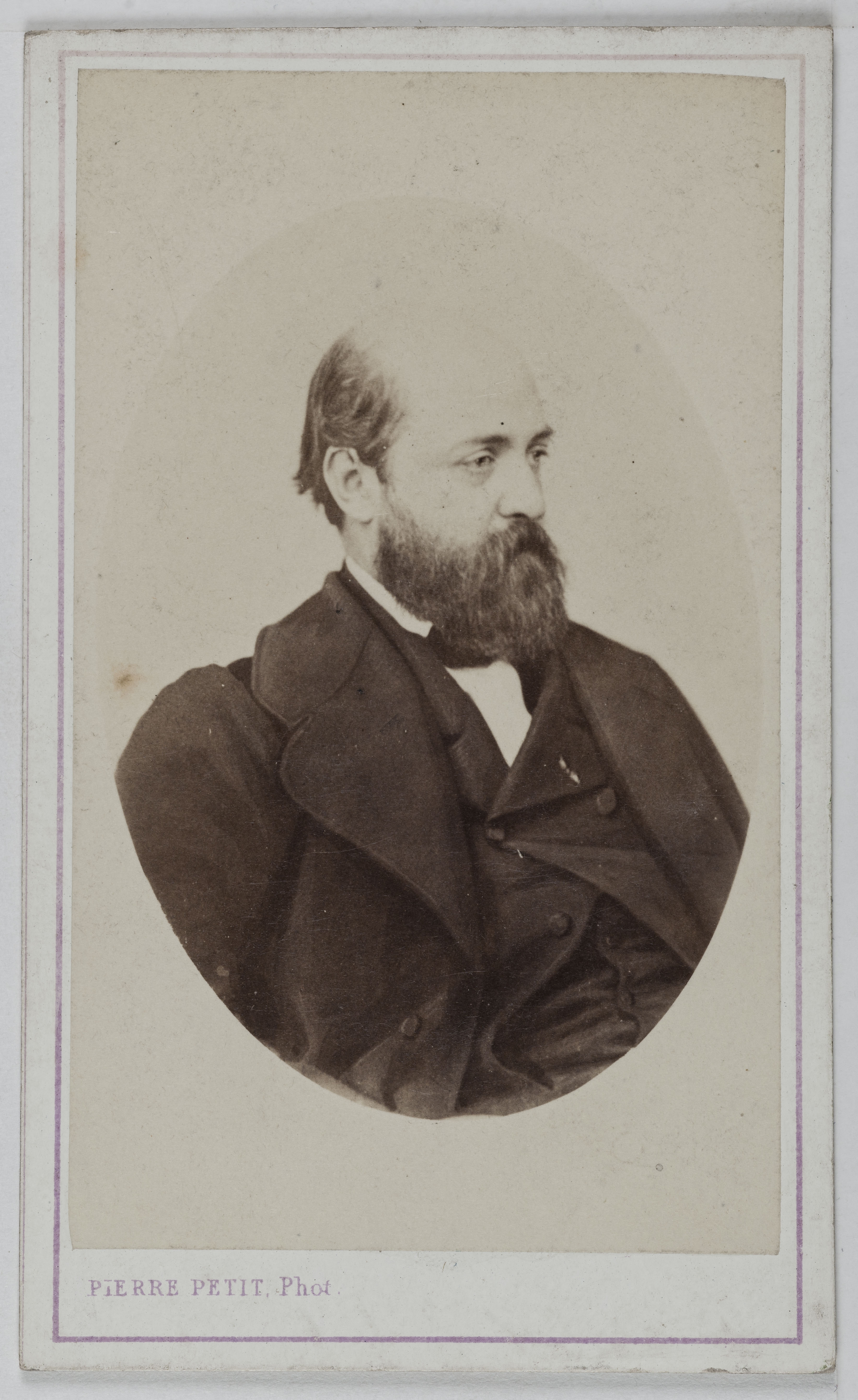 Pierre Petit, Portrait d'Henri Murger (1822-1861), écrivain.