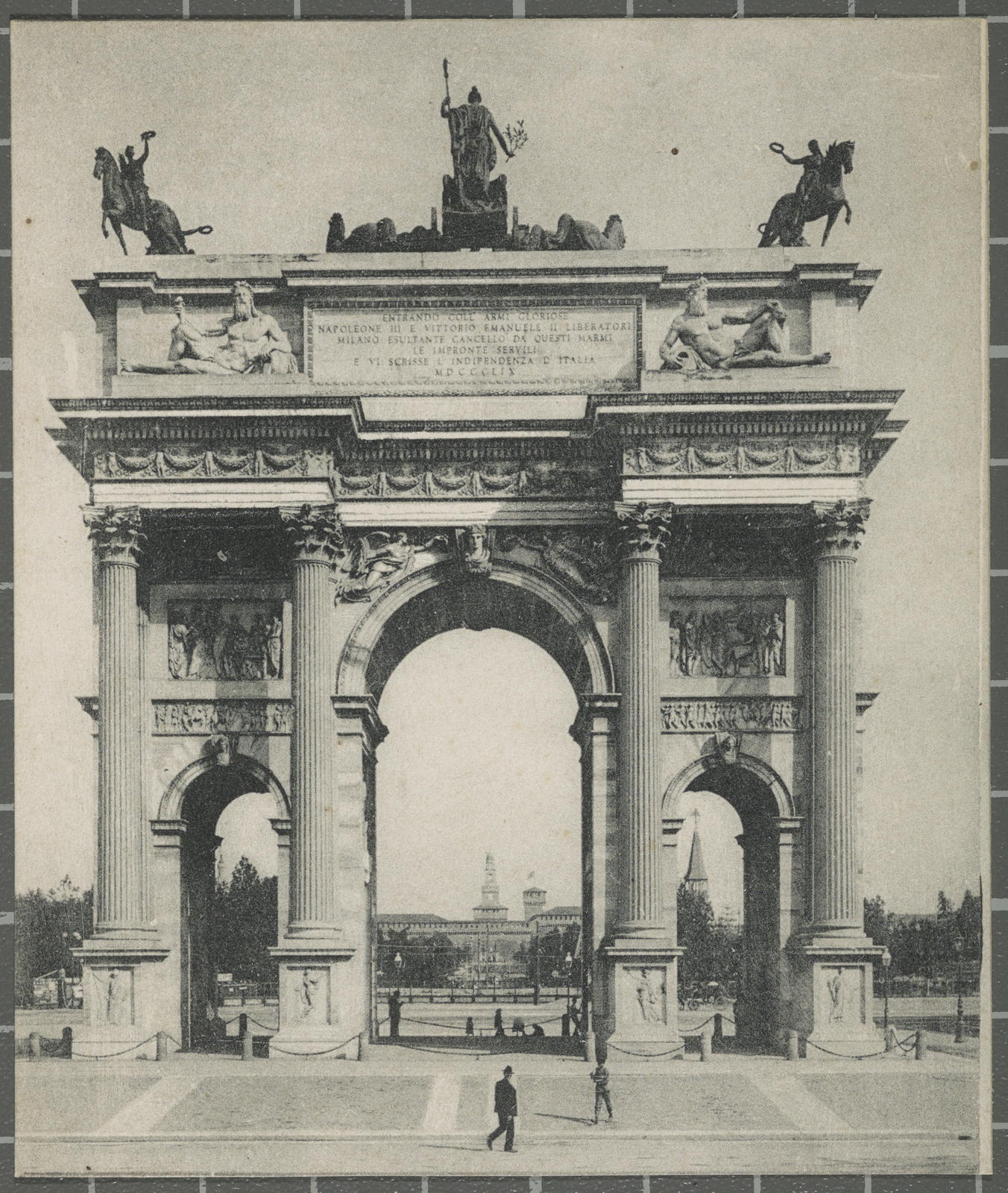 Desconegut, [Milà. Arc de triomf de la Pau]