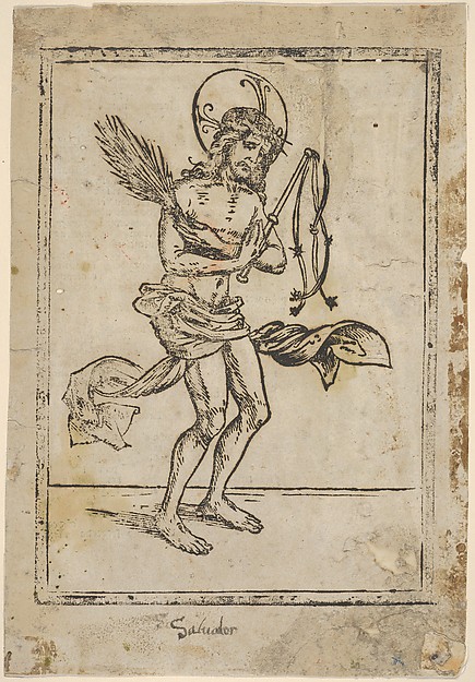 Hans Burgkmair, The Man of Sorrows Standing
