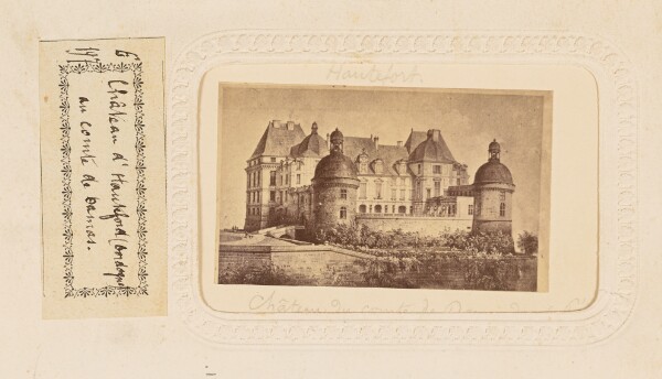 Unknown, Château de Hauteford (Dordogne), au comte de Damas