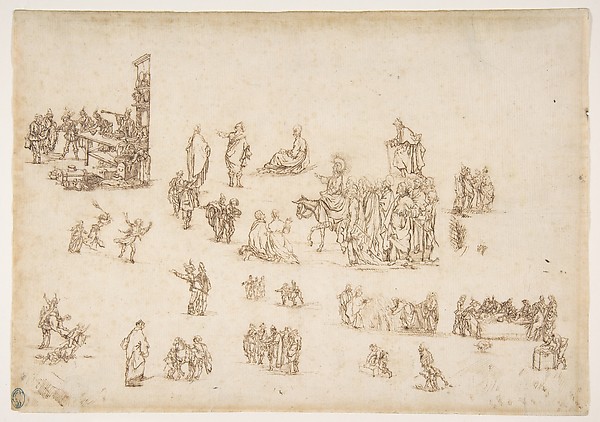 Stefano della Bella, Scenes from the Life of Christ and Other Figure Studies