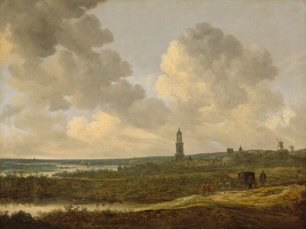 Jan van Goyen, View of Rhenen