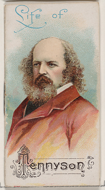 W. Duke, Sons & Co., Life of Alfred Tennyson, from the Histories of Poor Boys and Famous People series of booklets (N79) for Duke brand cigarettes