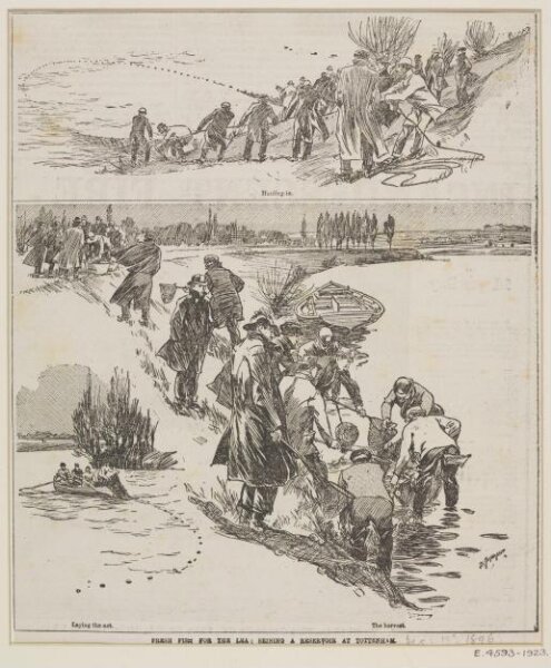 Unknown, FRESH FISH FOR THE LEA: SEINING A RESERVOIR AT TOTTENHAM