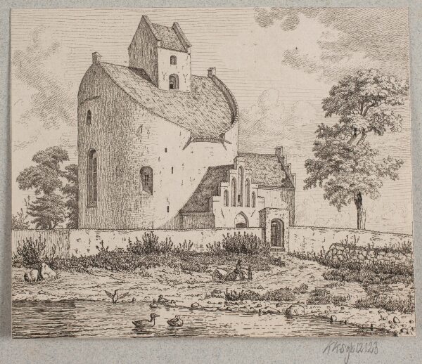 Vilhelm Kyhn, Bjernede kirke