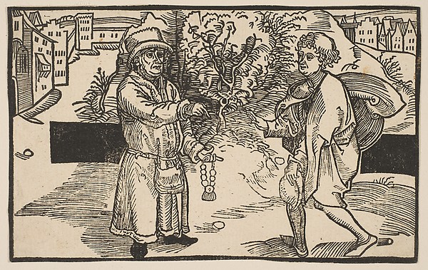 Albrecht Dürer, Eunuches, from "The Comedie of Terence", 19th century reprint