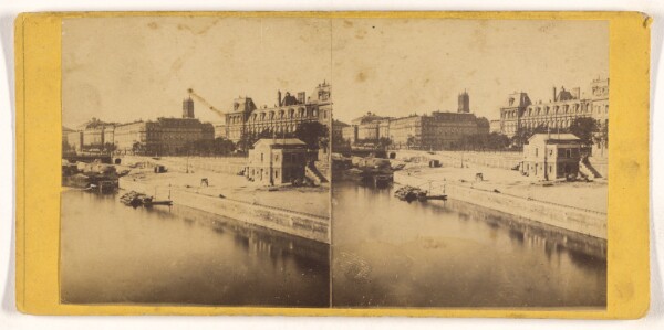 Unknown, [City view near river]