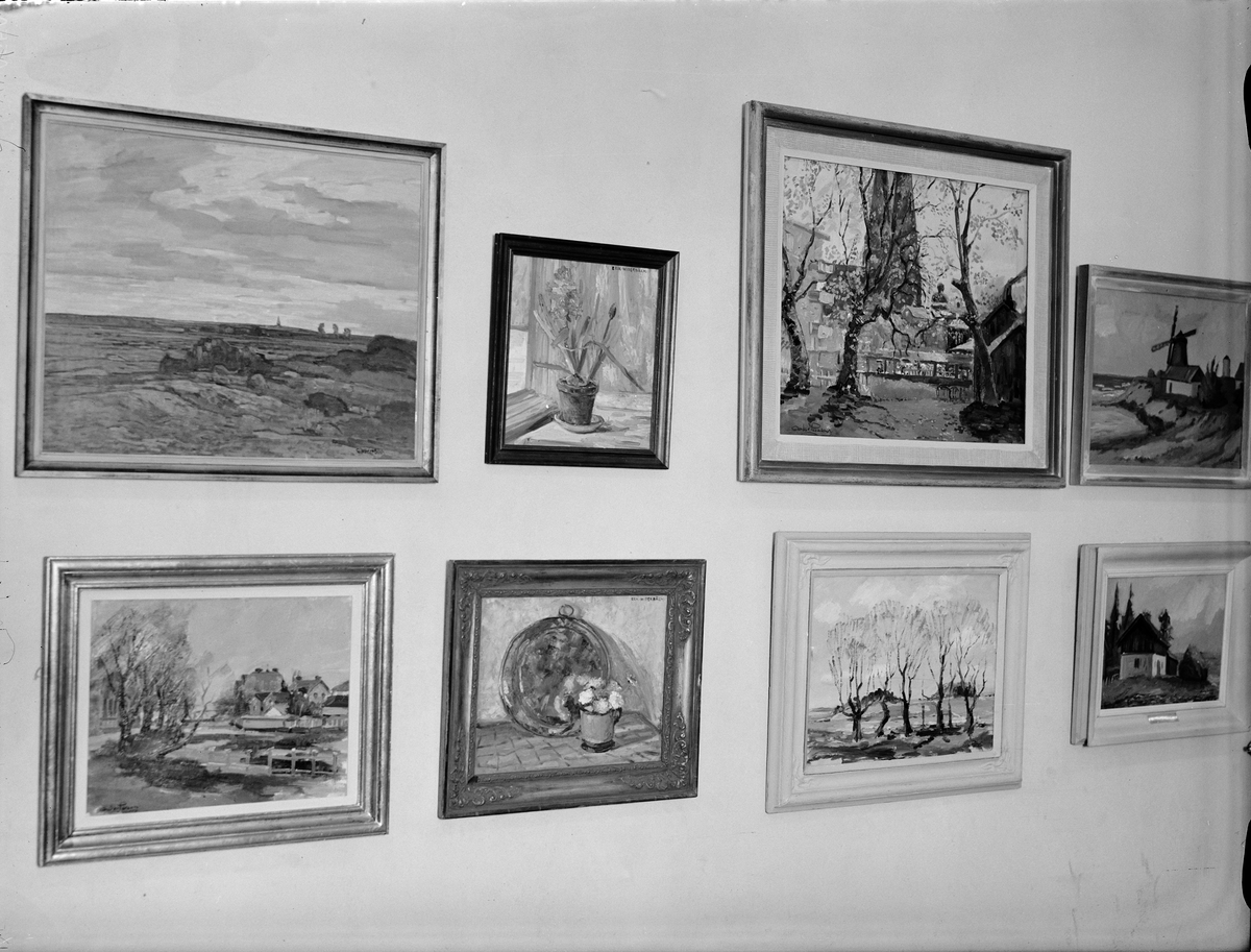 Paul Sandberg, Artwork at Uppsala artists Christmas exhibition at the Biological Museum
