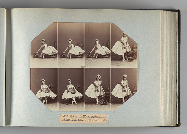 André-Adolphe-Eugène Disdéri, Marie Petipa dans le Diable à quatre