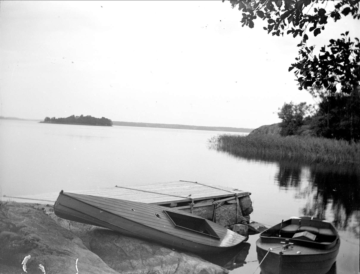 August Fredrik Schagerström, Flässjan i Ekoln, nära Krusenberg, Alsike socken, Uppland september 1910