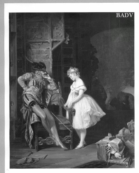 Eduard von Grützner, Hinter den Kulissen (Mephisto)