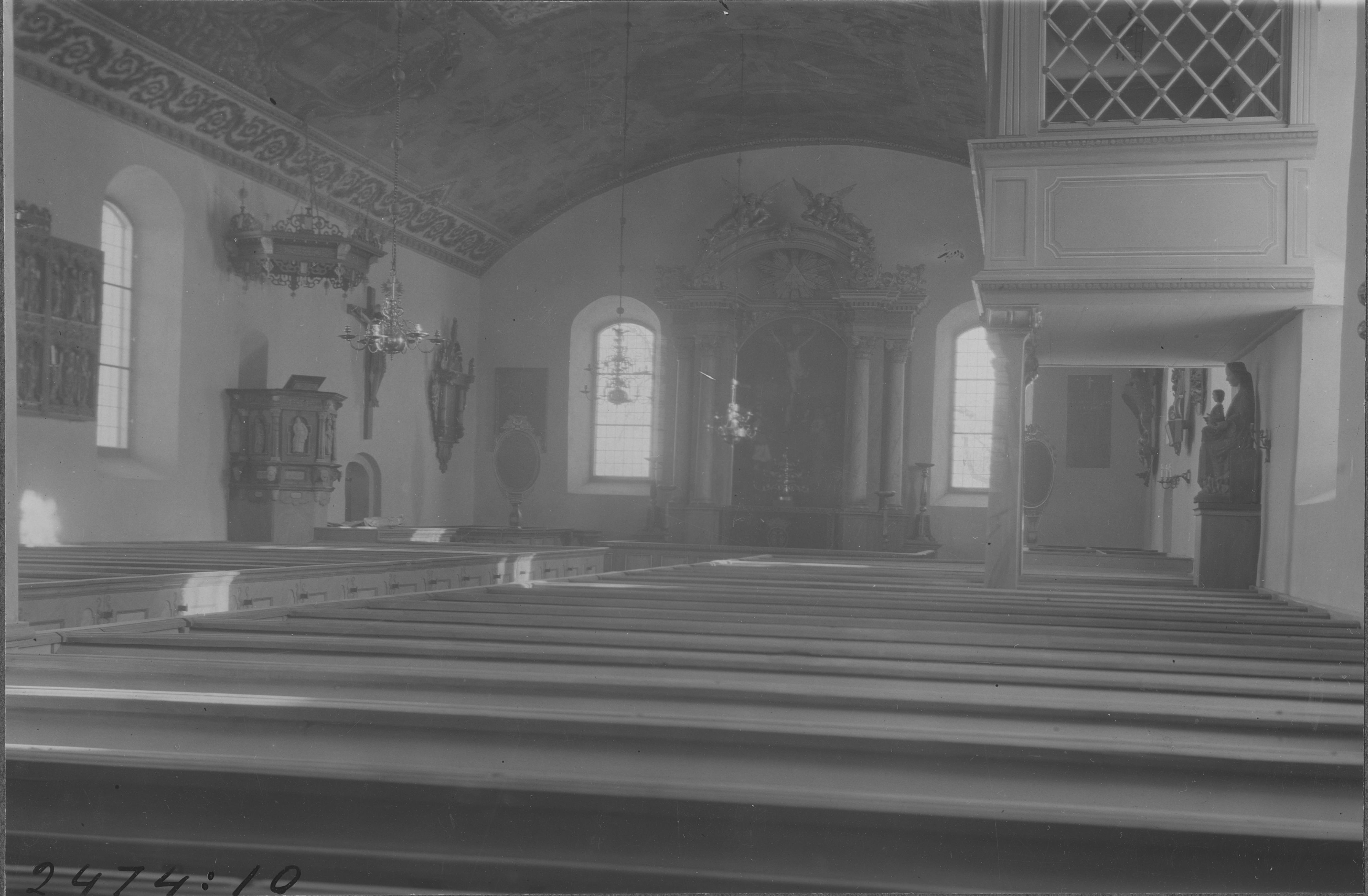 Erik Fant, Vists kyrka