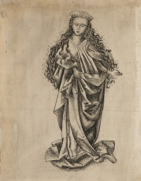 Martin Schongauer, Standing Female Saint