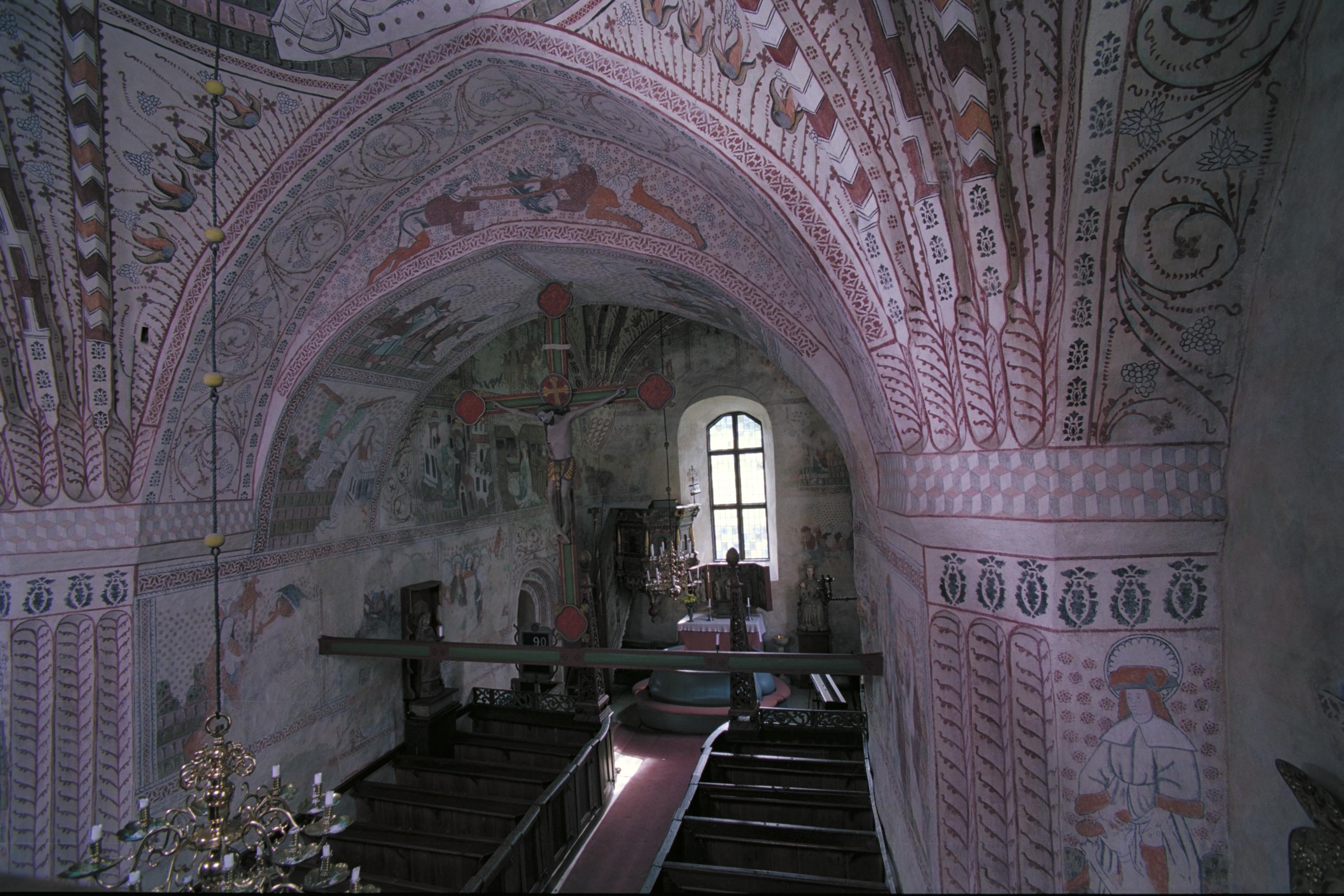 Bengt A Lundberg, Alnö gamla kyrka