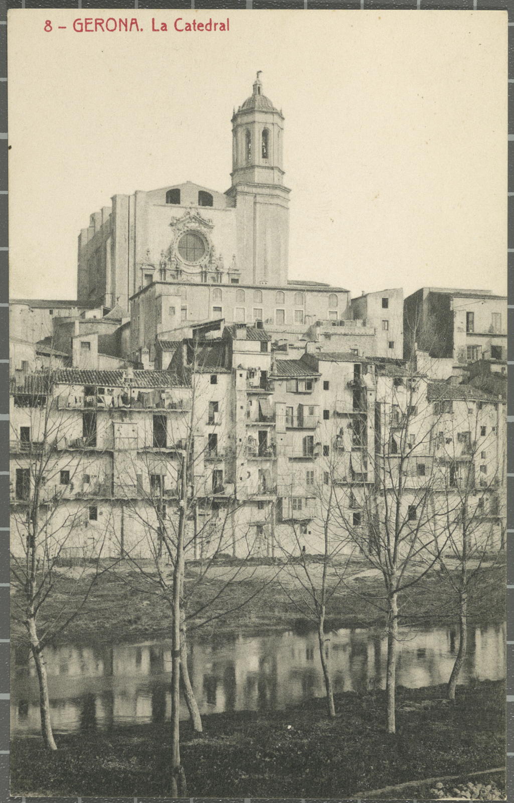 Desconegut, 8-Gerona. La Catedral