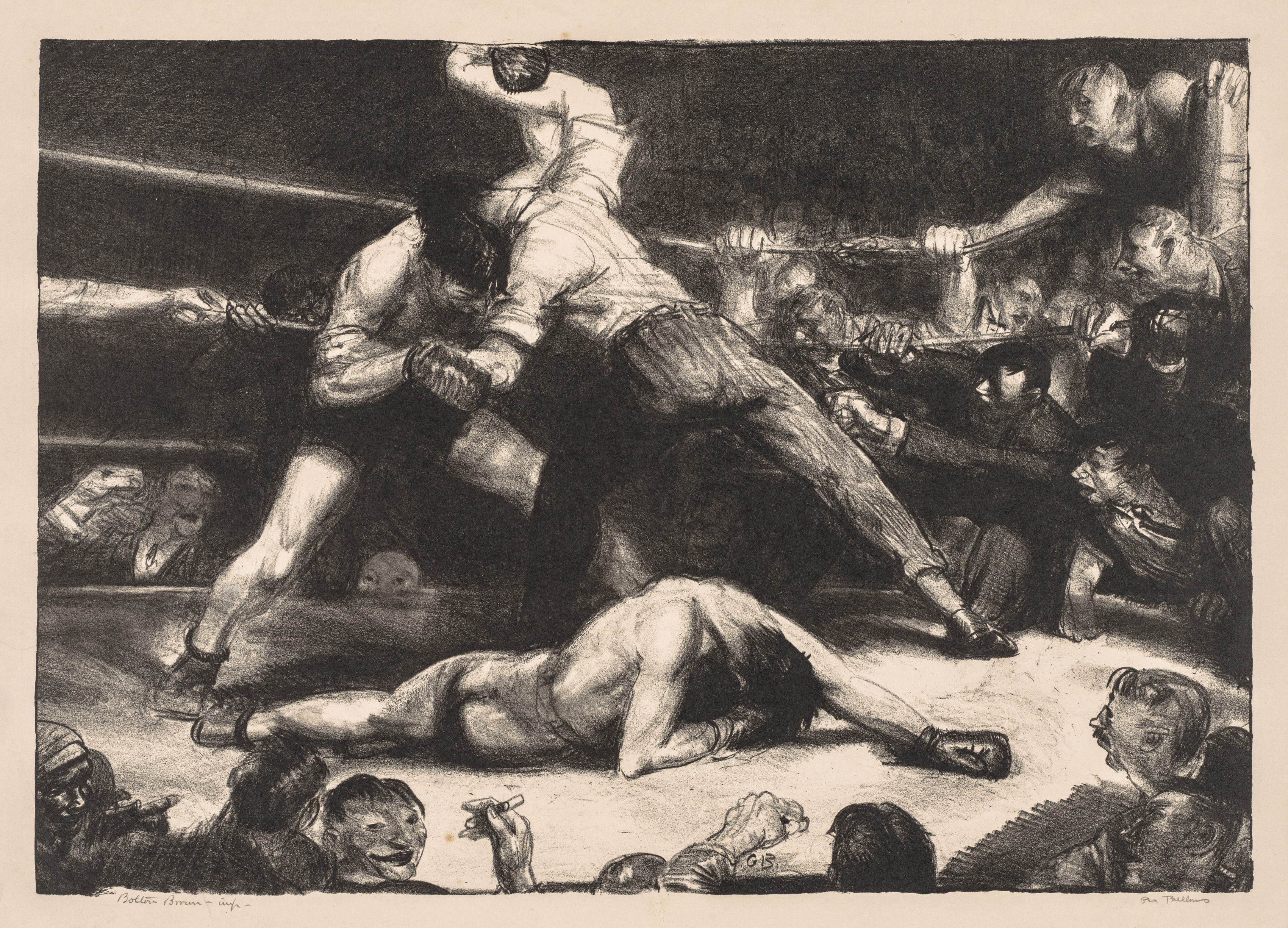 George Bellows, A Knockout