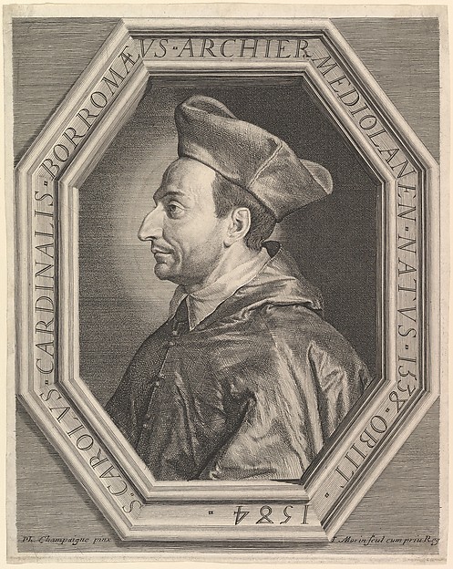 Jean Morin, Saint Charles Borromee, cardinal et archeveque de Milan