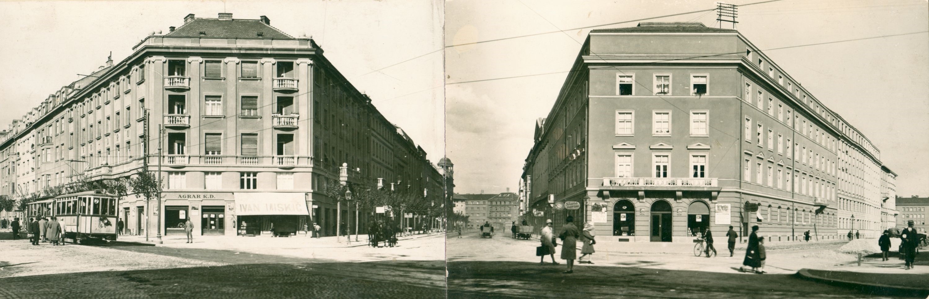 Vladimir Horvat, Zagreb (Trg burze) - Sjecište Draškovićeve, Martićeve i Račkoga ulice