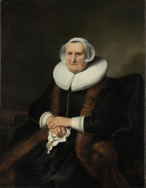 Ferdinand Bol, Portrait of an Old Lady, possibly Elisabeth Bas