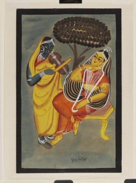 Unknown, Krishna and Radha