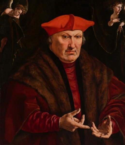Jan Cornelisz Vermeyen, Portrait of Erard de la Marck