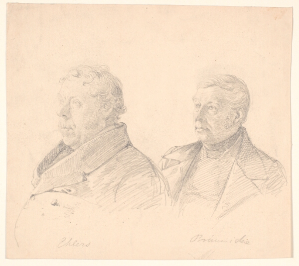 Wilhelm Marstrand, Portrætter af to roskildeborgere "Ehlers" og "Brünniche