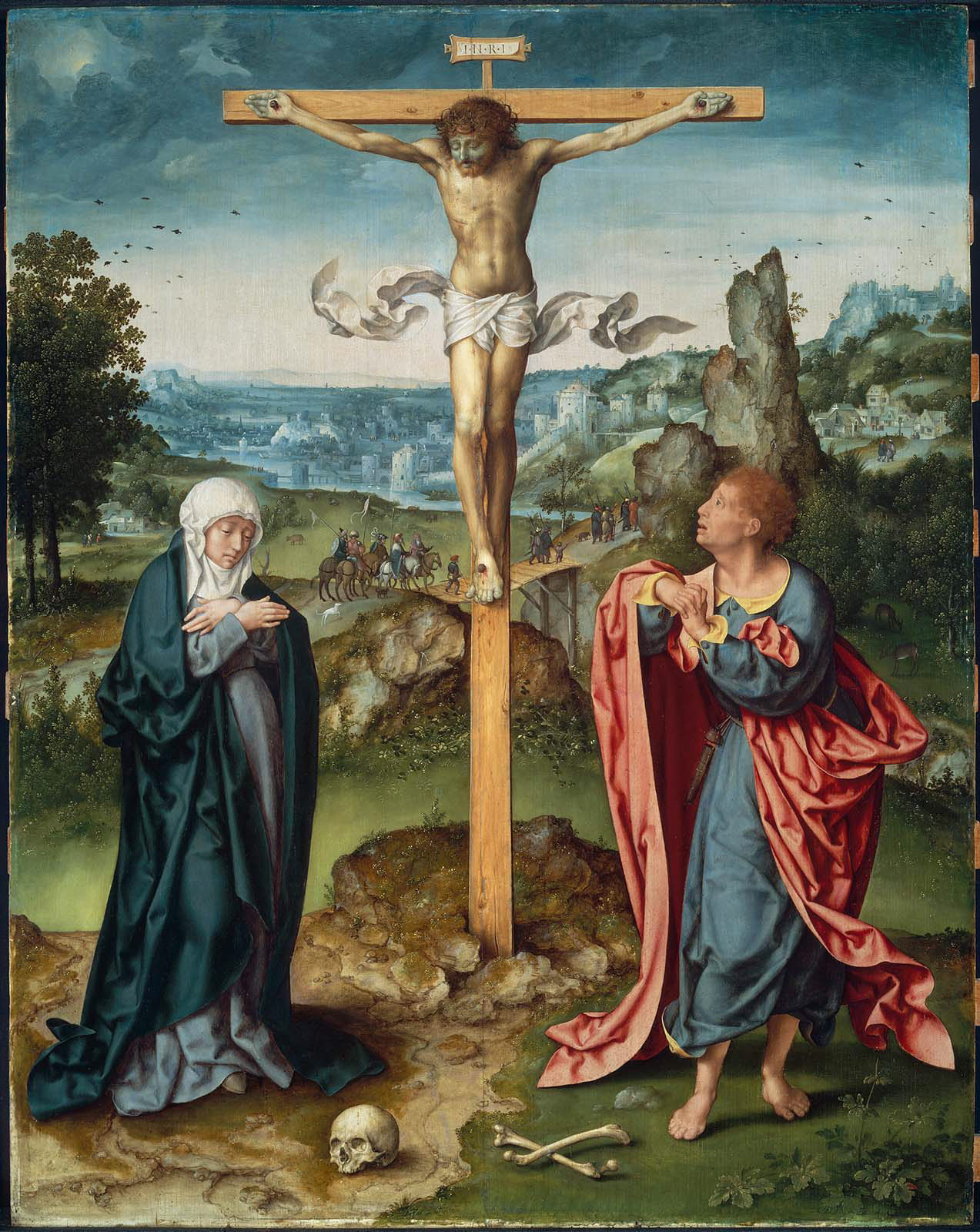 Joos van Cleve, The Crucifixion