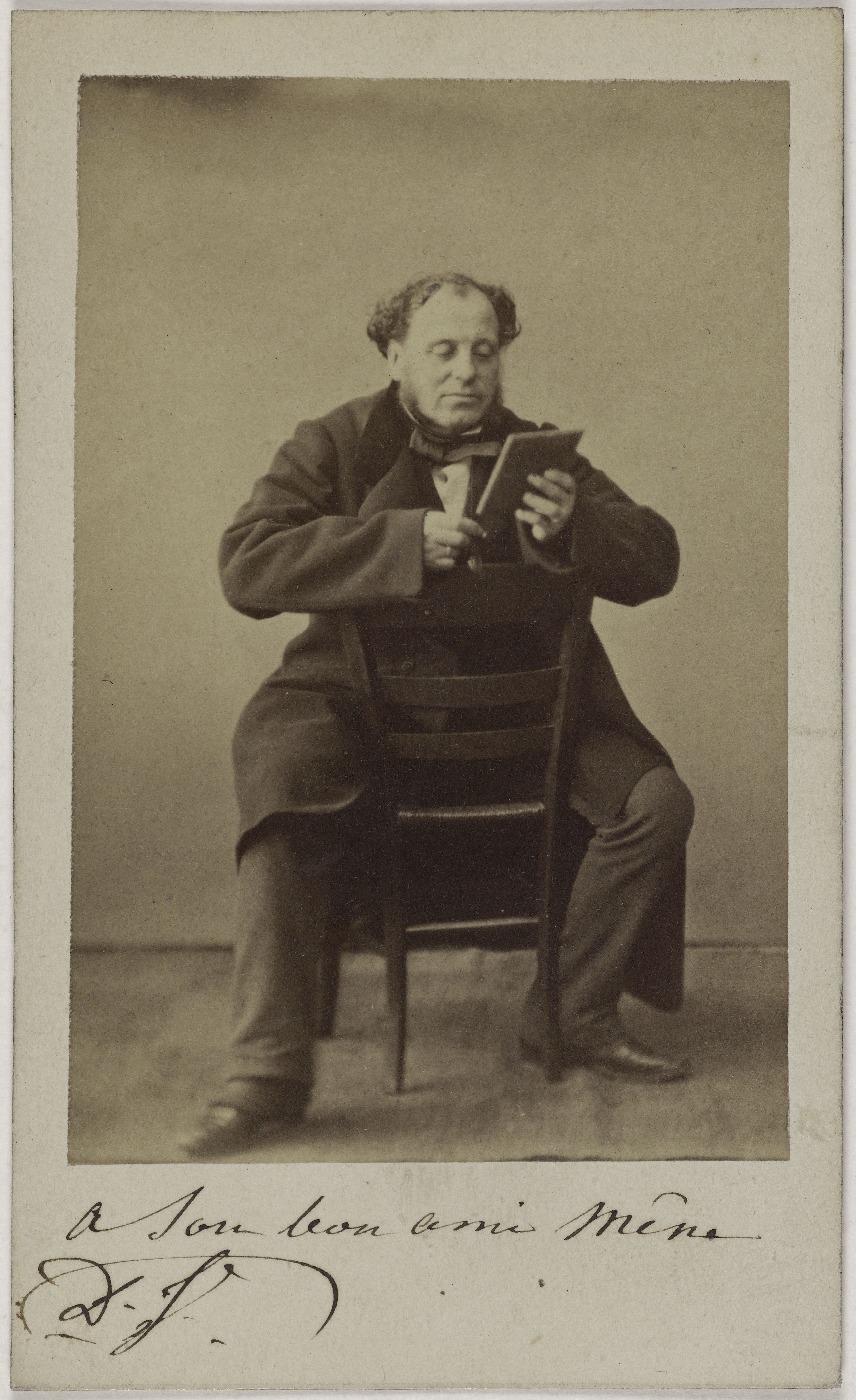 Anonyme, Portrait de Jean-Pierre Dantan (dit aussi Dantan le Jeune, 1800-1869), (sculpteur et caricaturiste)