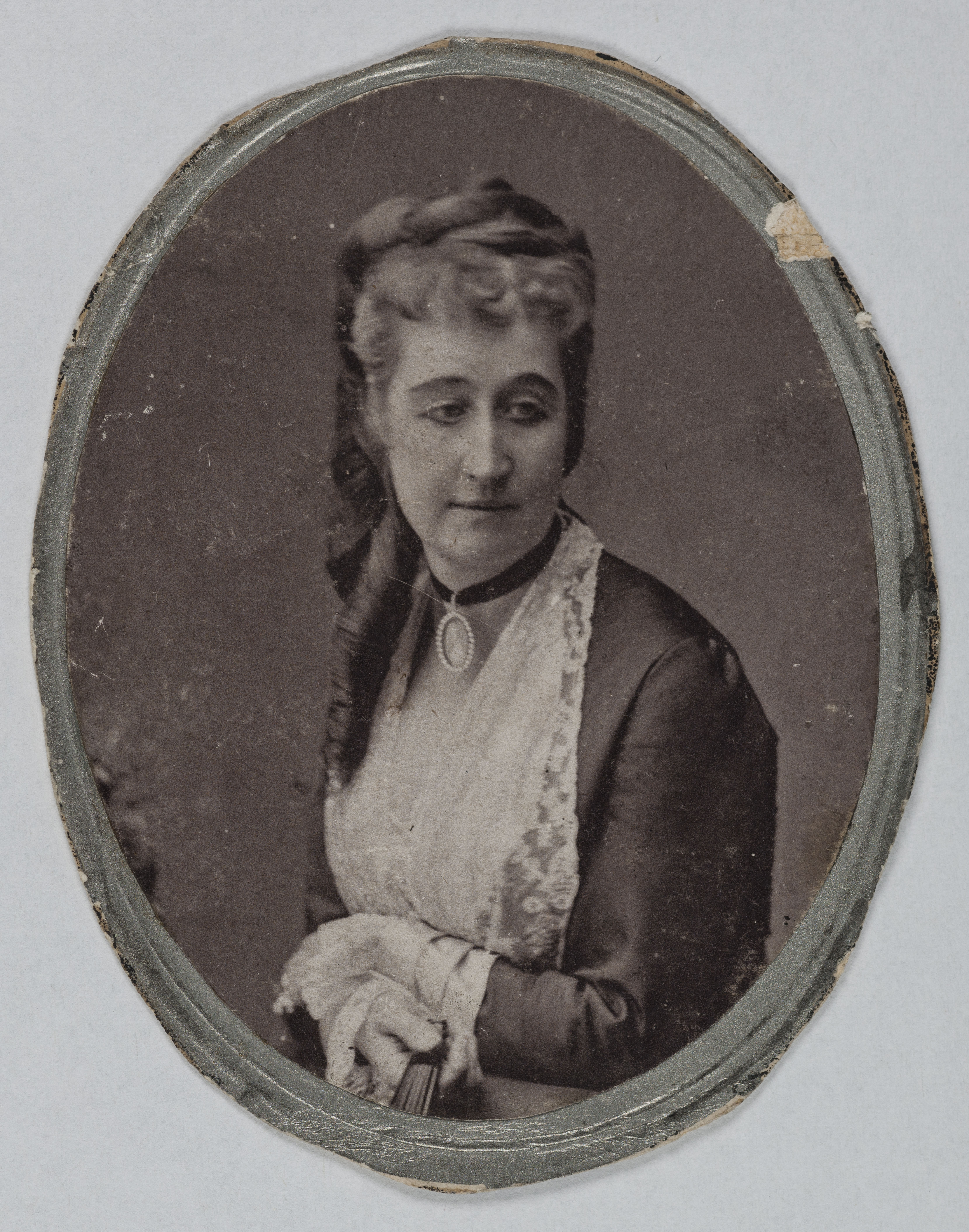 Anonyme, Portrait de l'impératrice Eugénie, (Eugénie de Montijo), (1826-1920)