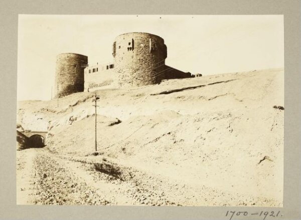 K.A.C. Creswell, Towers of al-Haddad and al-Ramla in the Citadel of Salah el-Din, Cairo