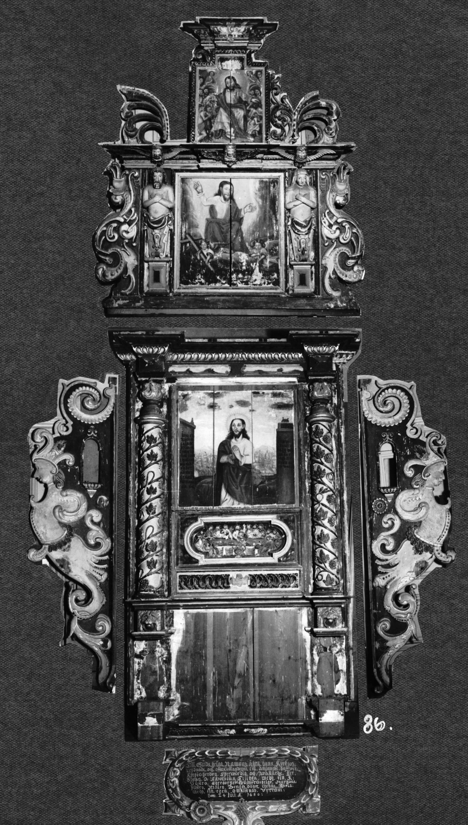 Sven Dalén, Hälsingtuna kyrka