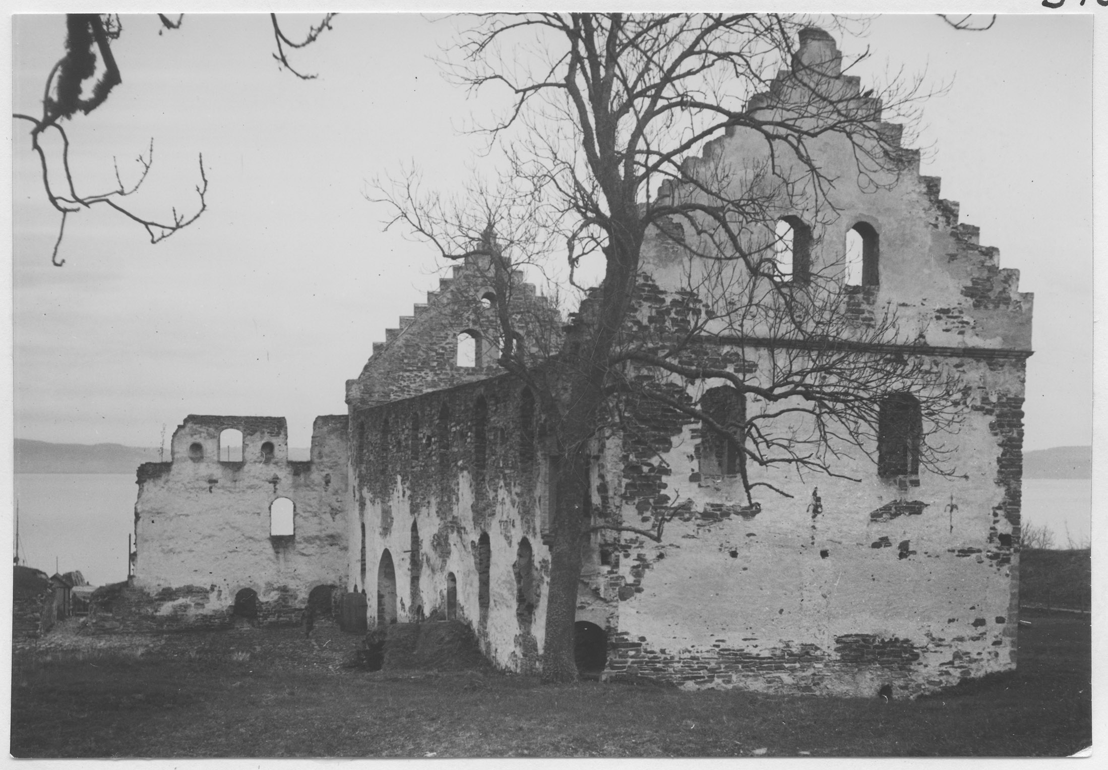Mårten Sjöbeck, Visingsborgs slottsruin