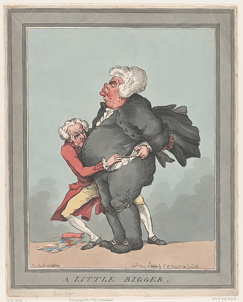 Thomas Rowlandson, A Little Bigger