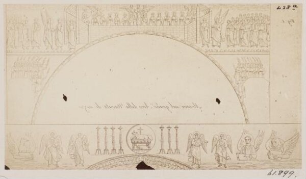 Parker, John Henry, Mosaici nel grand Arco nella navata di mezzo