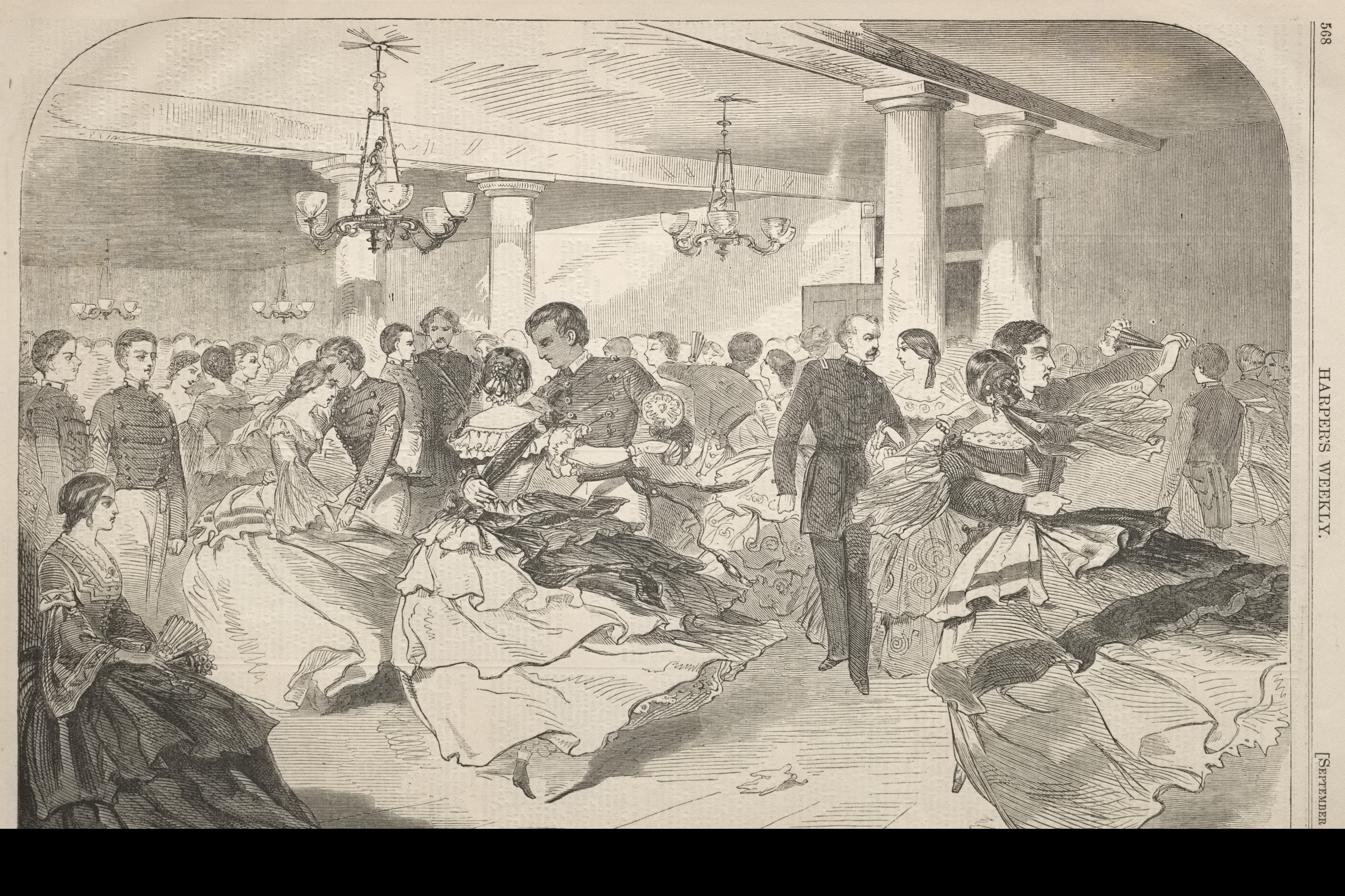 Winslow Homer, A Cadet Hop at West Point