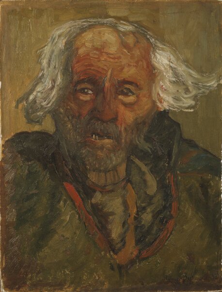 Helmer Osslund, Vithårig lapp, Kvikkjokk
