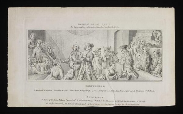 Unknown, The Beggar's Opera