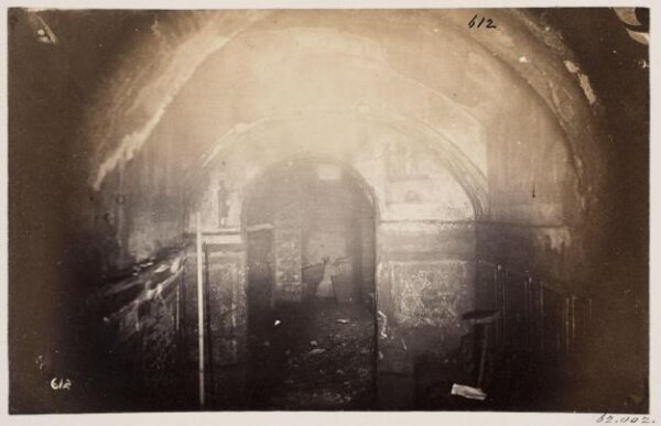 Parker, John Henry, Catacomb of S. Priscilla - Painted Chapel, restored by John I., A.D. 525