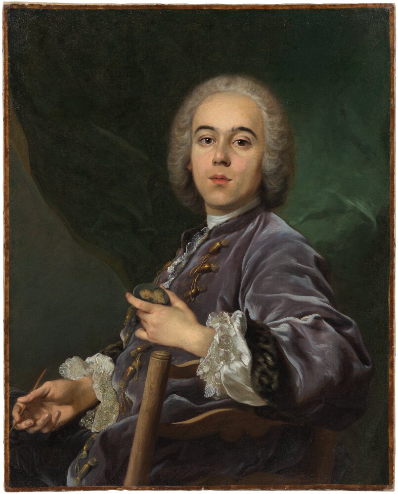 Louis-Michel van Loo, The Engraver and Goldsmith Jacques Roettiers