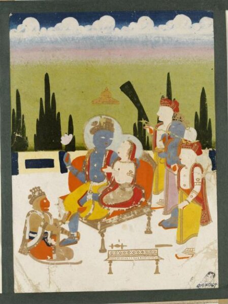 Unknown, Rama and Sita