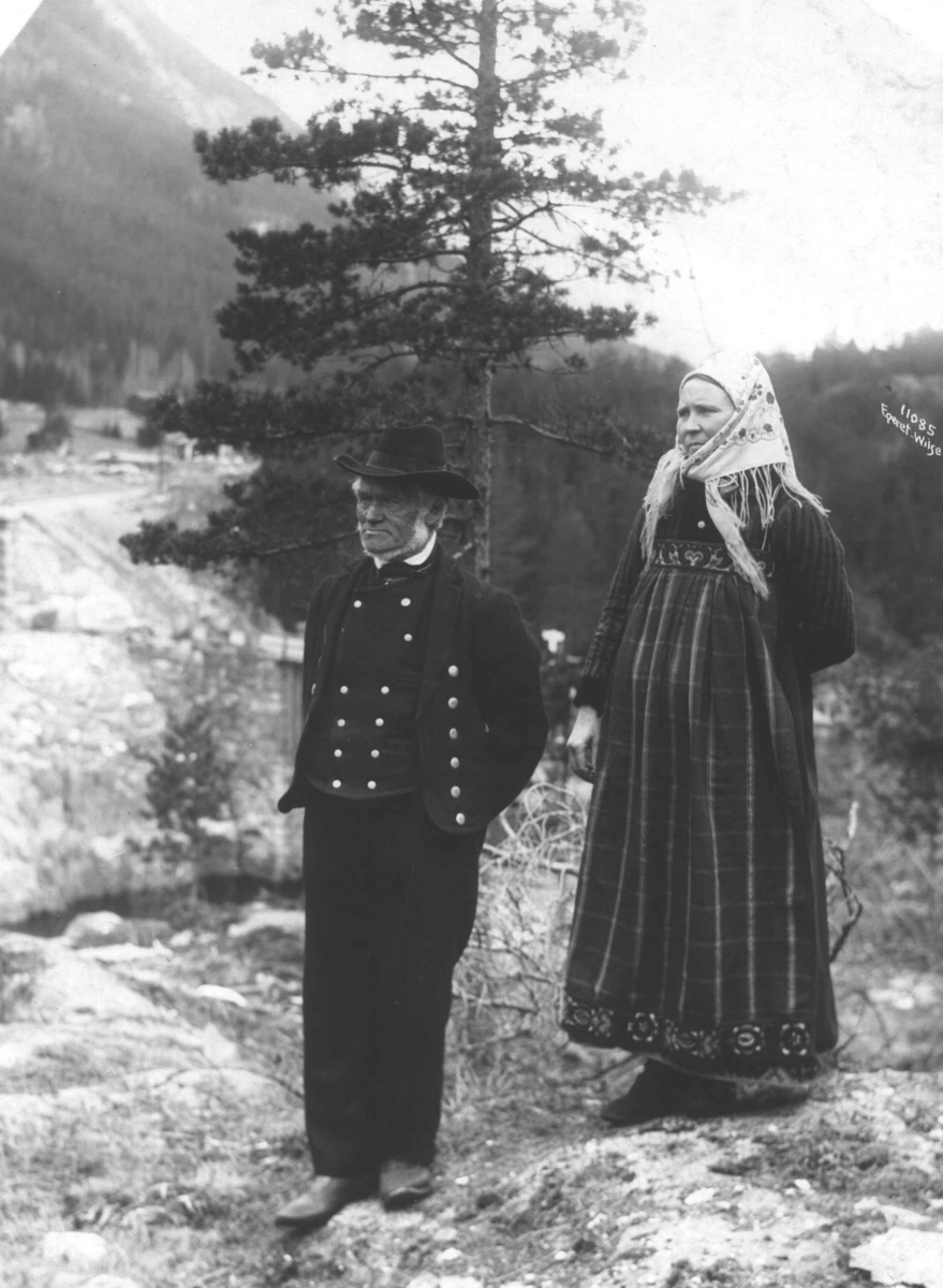 Anders Beer Wilse, Kvinne og mannsdrakt, Buskerud