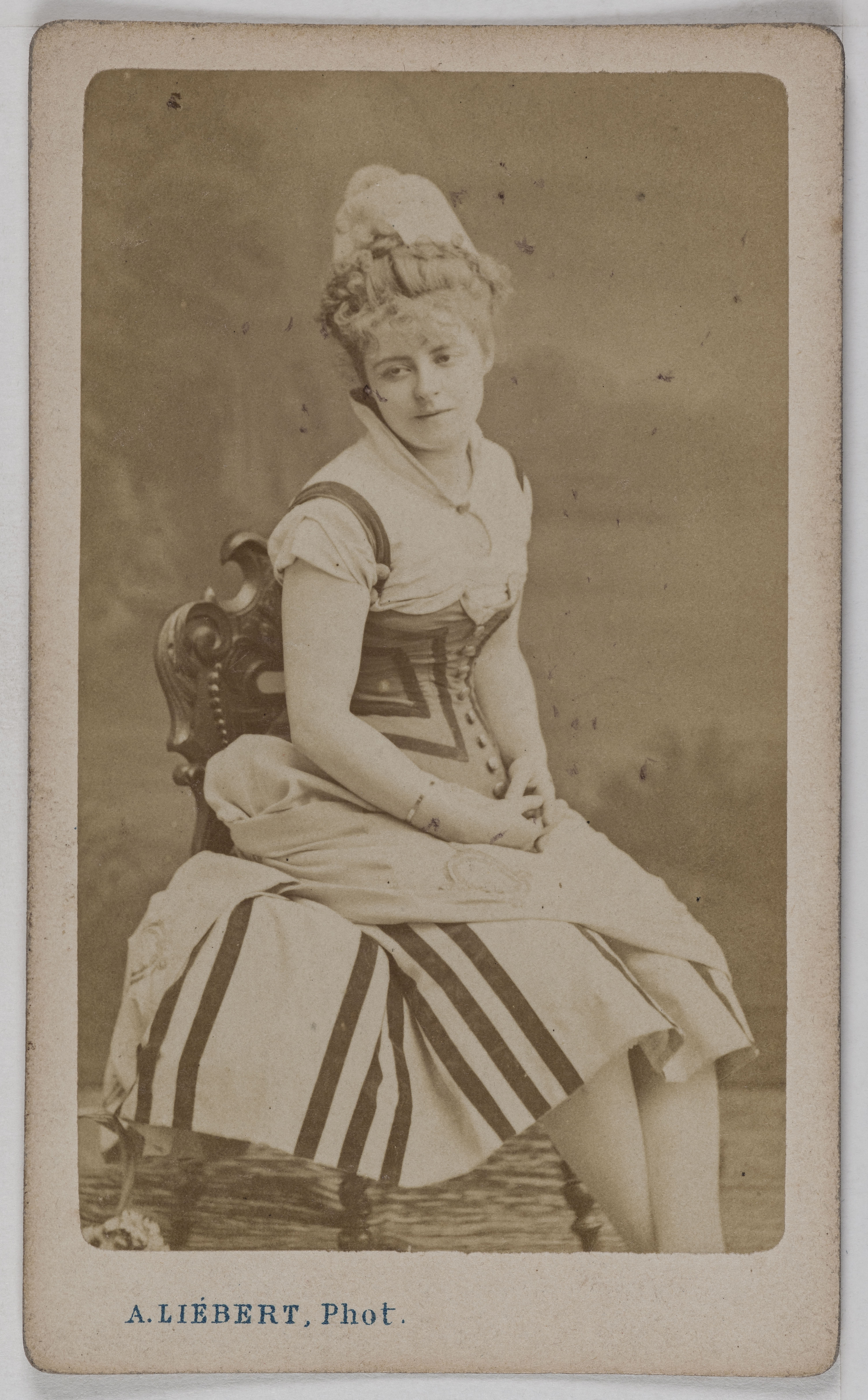 Alphonse Liébert, Portrait de Luce, (Luce Couturier, dite), (actrice)