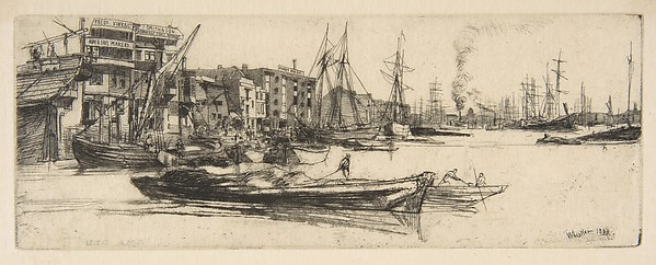 James McNeill Whistler, Thames Warehouses