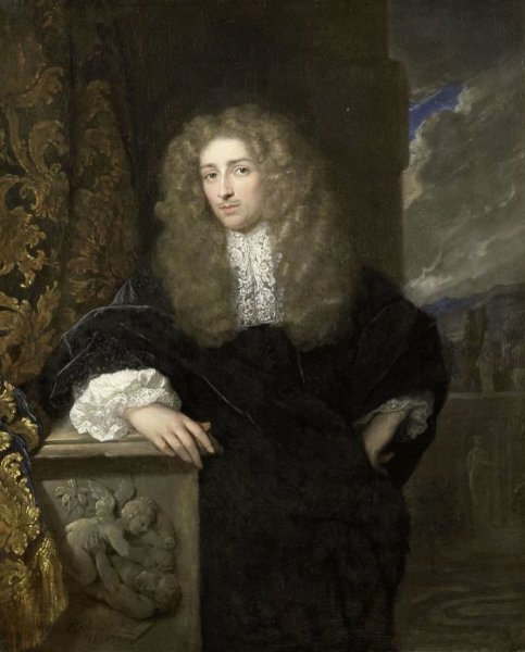 Caspar Netscher, Portrait of a man, possibly a member of the van Citters family